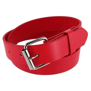 CTM Kids' Solid Bold Color Belt with Roller Buckle - Picture 1 of 11