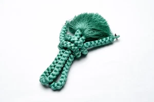 DEAR VANILLA JAPANESE HAORIHIMO TASSLE MEN'S HAORI TIE WITH HOOKS AUTHENTIC - Picture 1 of 6