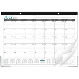 2025-2026 Desk Calendar - Desk Calendar 2025-2026, 17"x12" Desktop Calendar, ... - Picture 1 of 8
