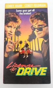 License to Drive - VHS Tape - Corey Feldman & Corey Haim - Rare 80s Movie 1988 - Picture 1 of 8