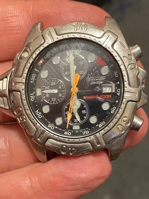 RELOJ PULSERA CRONÓGRAFO HOMBRE CITIZEN GN-4-S ECO-DRIVE (PIEZAS-REPARACIÓN) Foto 1 de 4