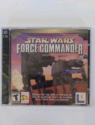 Star Wars Force Commander PC CD-ROM 2-Disc WIN 95/98 Factory Sealed - Image 1 of 3