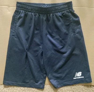 New Balance Boys/Girls XL 18/20 Navy Shorts Elastic Waist - Image 1 of 4