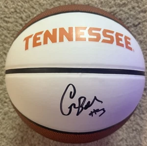 Certificado de autenticidad autógrafo de baloncesto firmado por Candace Parker con logotipo de voluntarios de Tennessee - Imagen 1 de 4