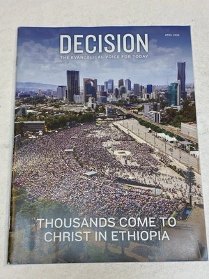 Decision Magazine April 2025 Thousands Come to Christ In Ethiopia Africa Gospel Foto 1 de 2