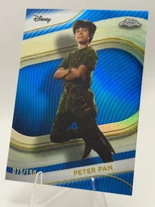 2025 🔥 Topps Disney Cromo PETER PAN #155 💙Refractor Azul💙 75/150 + Envío Gratis - Imagen 1 de 3