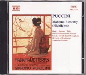 RAHBARI "PUCCINI: MADAMA BUTTERFLY" CD 1994 naxos - Bild 1 von 1