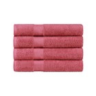 Superior Classic Modern Traditional 4 Piece Egyptian Cotton Bath Towel Set Soft