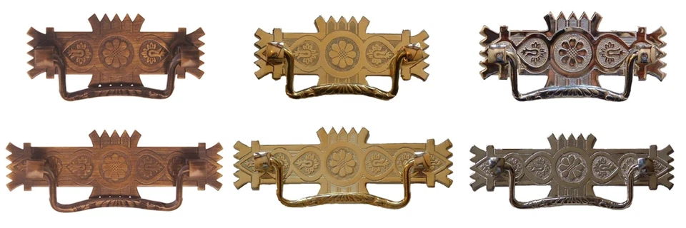 Eastlake风格黄铜或古董黄铜拉手 — 第 1/4 张图片