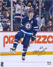 Mark Scheifele Winnipeg Jets Autographed 16" x 20" Blue Celebration Photograph