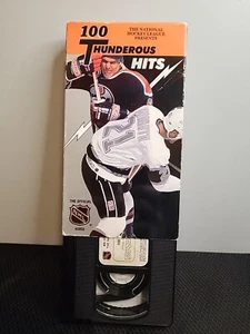 Seltene NHL: 100 Thunderous Hits [VHS] 1992 getestet - Bild 1 von 7