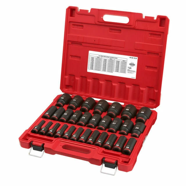 Milwaukee 49-66-7015 Socket Set - 29 Pieces