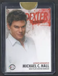 DEXTER SEASON 4 (Breygent) UNSIGNED VERSION AUTOGRAPH CARD of MICHAEL C. HALL - Picture 1 of 3