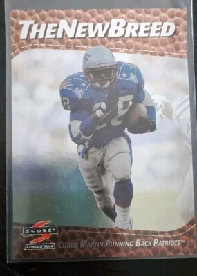 1997 Score New Breed #3 Curtis Martin Patriots MINT - Image 1 of 2