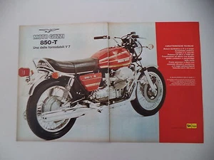 Werbung Werbung 1974 MOTO GUZZI V7 850 T - Bild 1 von 1
