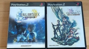 PS2 Final Fantasy X & X-2 International game set Japan - Picture 1 of 1