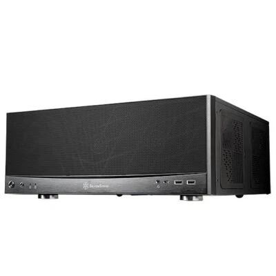 Silverstone  GD11B (Black) Grandia Series Home Theater HTPC Case - Image 1 of 4