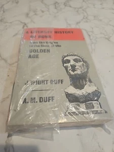 A literary history of Rome: From origins to the close of the Golden Age - Duff - Foto 1 di 3