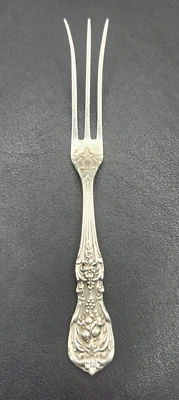 Tenedor de limón Francis I de Reed & Barton de plata esterlina de 3 dientes ~4 7/8" Foto 1 de 4