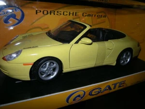 1:18 Gate Porsche 911 Typ 996 Cabrio gelb/yellow in OVP -Selten/Rare - Picture 1 of 1