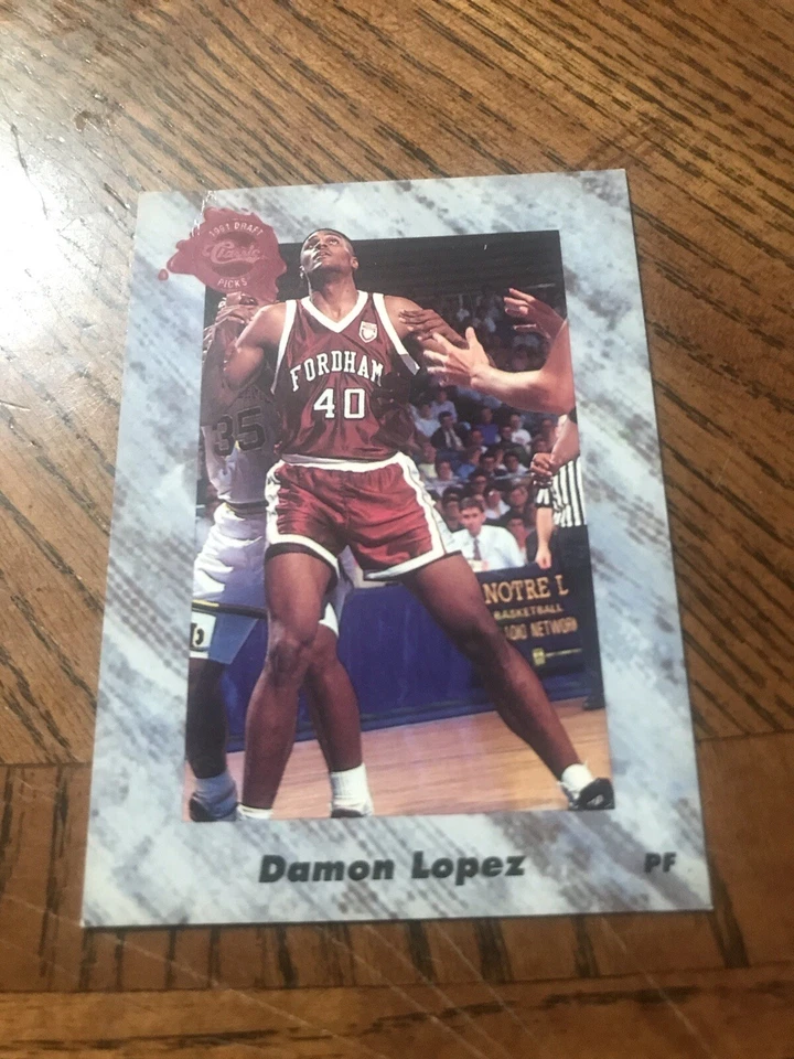 1991 Classic Draft Picks - #196 Damon Lopez (RC) - Image 1 of 2