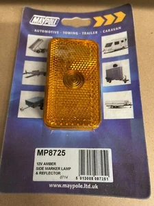 LUZ INDICADORA LATERAL CARAVANA/AUTOCARAVANA/REMOLQUE MAYPOLE MP8725 - Imagen 1 de 2