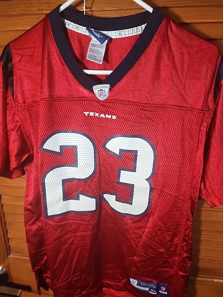 Vintage Houston Texans Arian Foster #23 Reebok On Field Jersey Size Youth XL - Image 1 of 4