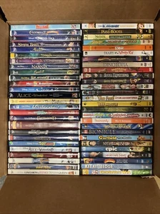 Huge 50+ Kids DVD lot | Mostly DISNEY mix /w Assorted Children's titles - Imagen 1 de 7