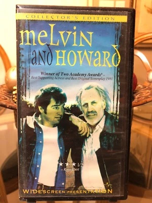"MELVIN AND HOWARD"~ COLLECTOR'S EDITION (1999 VHS)  JASON ROBARDS ~ RARE - Imagem 1 de 4