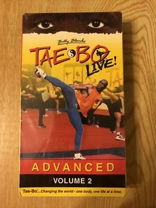 Billy Blank’s Tae Bo Live! Advanced Volume 2 VHS Tape - Picture 1 of 2
