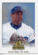 2002 Donruss Diamond Kings Sample Gold Sammy Sosa #023