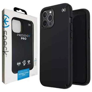 Speck® Presidio2 Pro Tough Case Apple iPhone 12 Pro Max - BLACK, Free shipping - Picture 1 of 11