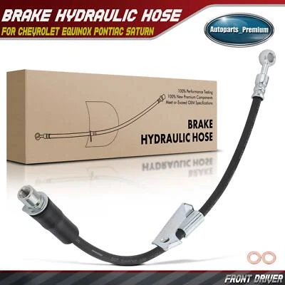 Manguera hidráulica de freno delantero derecho para Chevrolet Equinox Captiva Sport Pontiac Saturn Foto 1 de 4