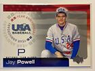 2004 Upper Deck USA Baseball 25 Year Anniversary Jay Powell #USA-145