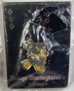 Tokyo Disneyland 15 Years Anniversary Mickey Pin - (As Small As A Dime) - Picture 1 of 1