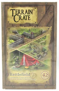 Terrain Crate BATTLEFIELD ESSENTIALS Unpainted Mantic 250 Parts Scenery Bunker F - Bild 1 von 2