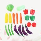 Artificial Vegetables Simulation Play Set for Kids Kitchen Pretend Play