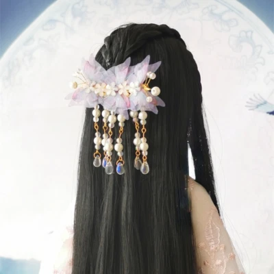 Dollmore 1/3 BJD Prendas para la cabeza Mariposa Hada Parte posterior de la cabeza Pin para el cabello Accesorios para muñecas Foto 1 de 2