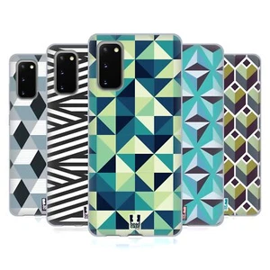 HEAD CASE DESIGNS OPTICAL GEOMETRIC PRINTS SOFT GEL CASE FOR SAMSUNG PHONES 1 - Picture 1 of 17