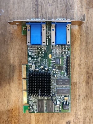 Matrox Millenium G450 DUAL HEAD, 32MB, 64 BIT, AGP 2x/4x, G45+MDHA32DB - Image 1 of 4
