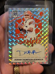 2024 Panini Mosaic Dorian Thompson Robinson Scripts Prizm Auto #SC-DTR Browns - Picture 1 of 5