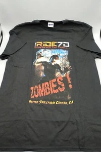 Camisa Horror Ride 7D Zombies Experience Irvine Spectrum Center CA M Nueva A8 - Imagen 1 de 4