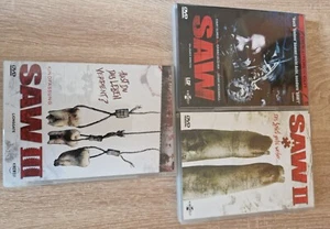 Saw 1 - 3  DVD´s - Sehr Guter Zustand !!! - Bild 1 von 2
