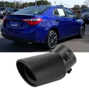 Stainless Steel Rear Exhaust Pipe Tail Muffler Tip Matt Black For Toyota Corolla - Bild 1 von 8