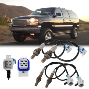Juego de 4 sensores de oxígeno O2 aguas abajo aguas arriba para GMC Yukon 4,8 L V8 2008-2013 EE. UU. - Imagen 1 de 24