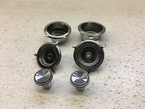 1965 1966 Oldsmobile Delta 88 98 Jetstar Dash Radio Knobs - Picture 1 of 15