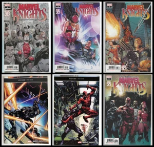MARVEL KNIGHTS 20th #1 2 3 4 5 6 SET (1st PRINT) Daredevil Punisher 2019 NM- NM - Picture 1 of 7
