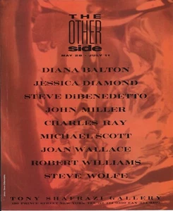 THE OTHER SIDE Arte Tony Shafrazi Galería Exposición 1992 Anuncio impreso - Imagen 1 de 1