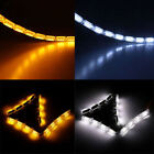 10LED Switchback Car Flexible LED Strip Light DRL Sequential Turn Signal Lamp/
