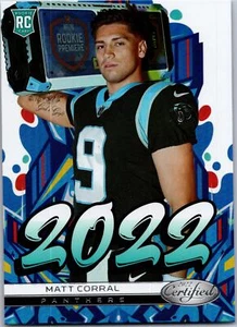 2022 Panini Certified #2022-3 Matt Corral 2022 - Picture 1 of 2
